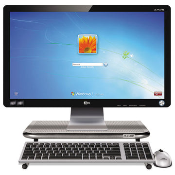 Allsop® Metal Art Jr. Monitor Stand, 14.75" X 11" X 4.25", Pewter, Supports 40 Lbs freeshipping - TVN Wholesale